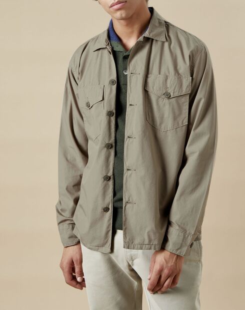 Veste saharienne Jame argile