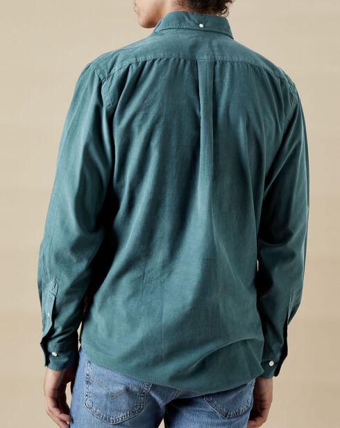 Chemise en Velours Milleraies regular Pitt Pat raf