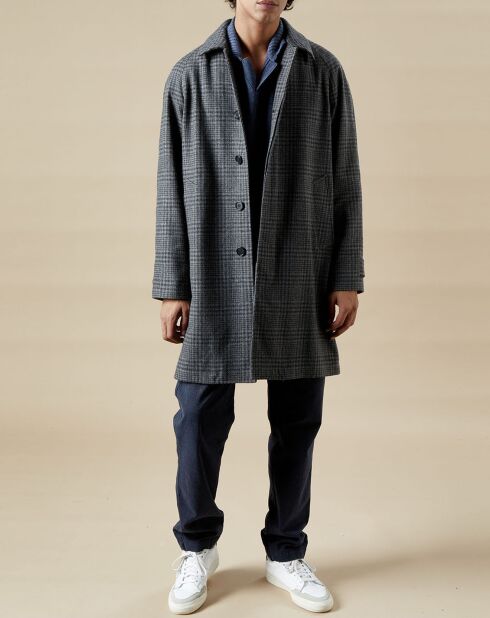 Manteau en Laine mélangée Calvin gris/charcoal