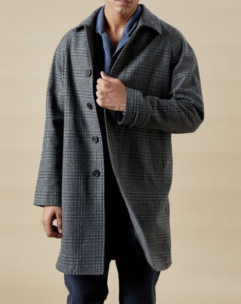 Manteau en Laine mélangée Calvin gris/charcoal
