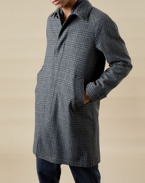 Manteau en Laine mélangée Calvin gris/charcoal
