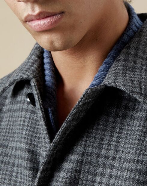 Manteau en Laine mélangée Calvin gris/charcoal