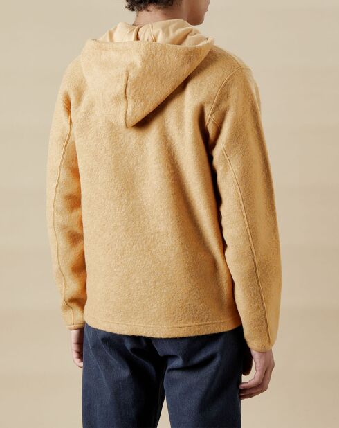 Blouson à capuche en Laine mélangée sun