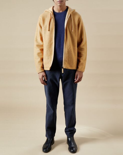 Blouson à capuche en Laine mélangée sun
