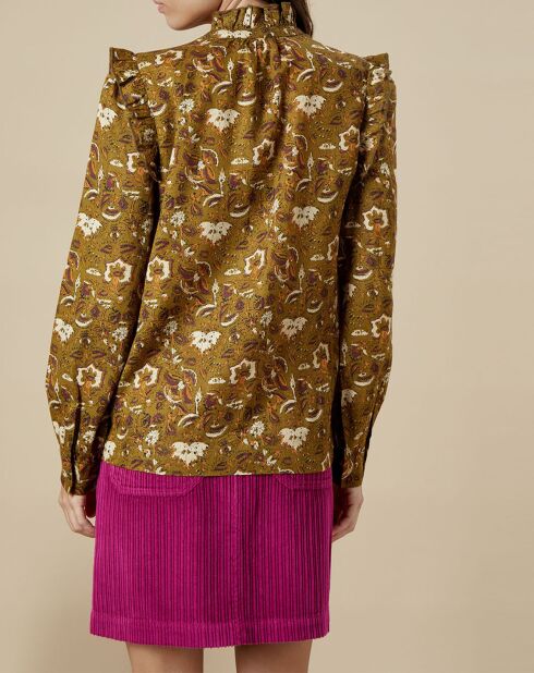 Blouse Celestine verte