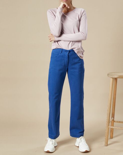 Pantalon 7/8ème Punch prussian bleu