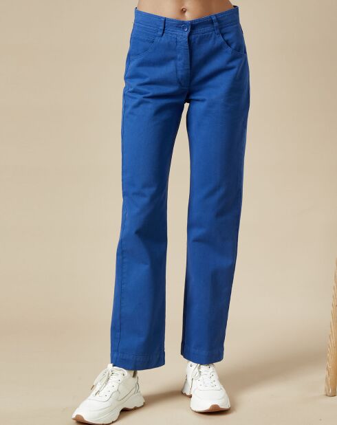 Pantalon 7/8ème Punch prussian bleu