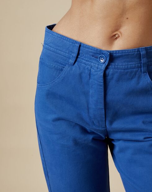 Pantalon 7/8ème Punch prussian bleu
