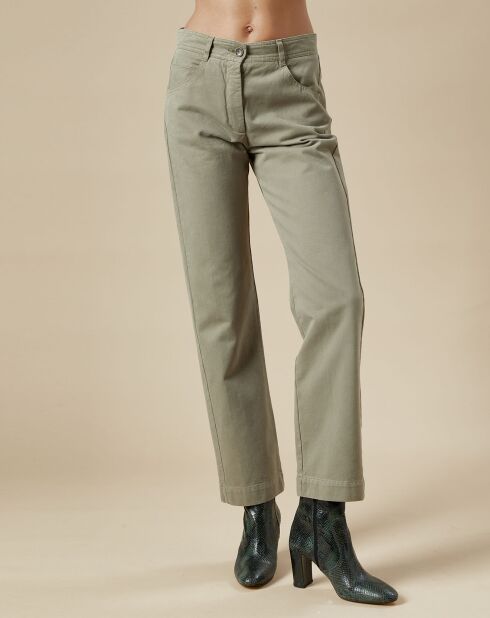 Pantalon 7/8ème Punch kaki