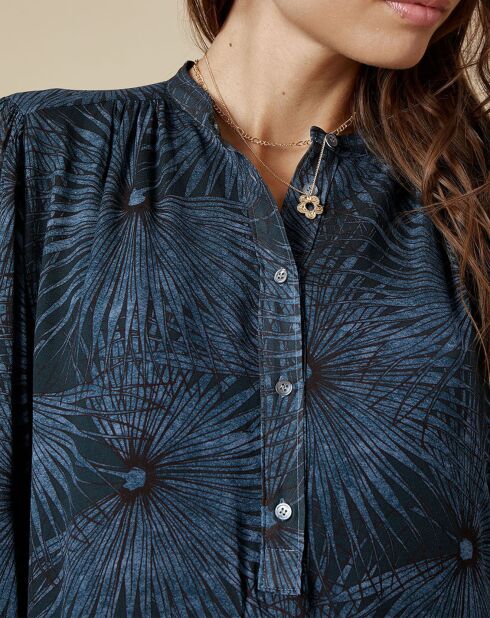Robe Romani bleue