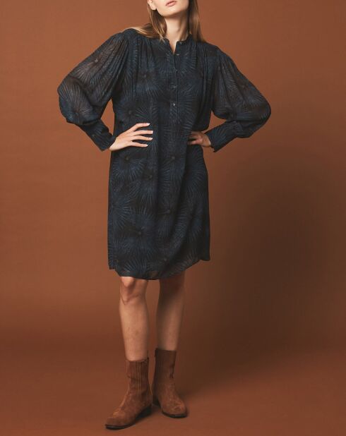 Robe Romani bleue