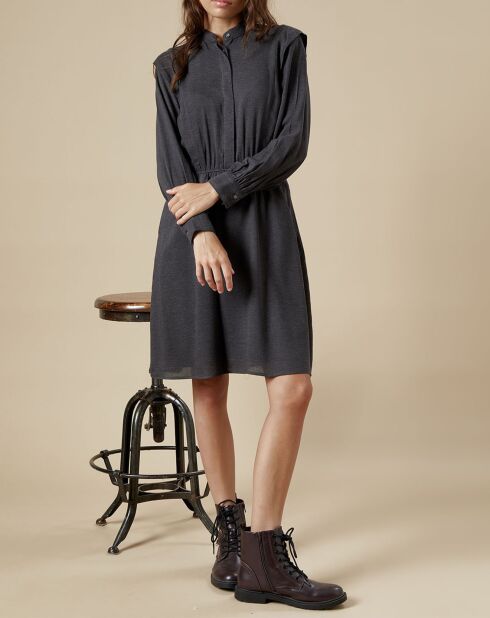 Robe Rooka gris foncé