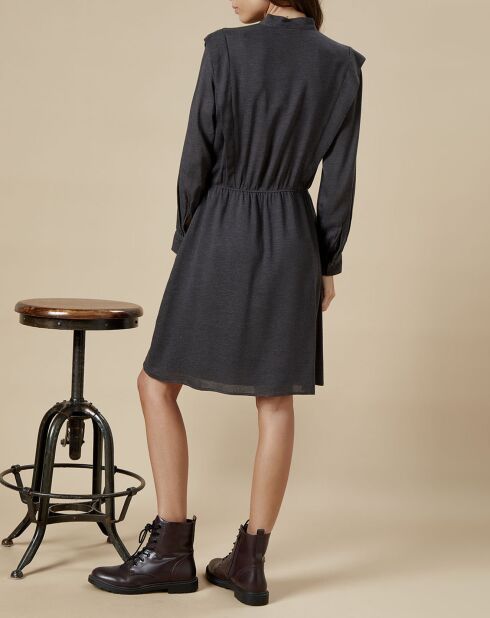 Robe Rooka gris foncé