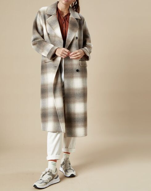 Manteau en Laine mélangée Valse  beige
