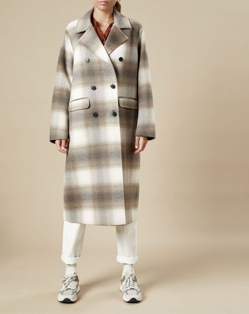 Manteau en Laine mélangée Valse  beige