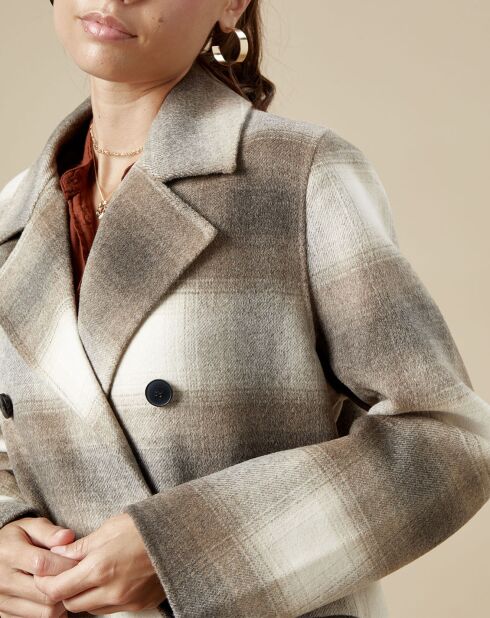 Manteau en Laine mélangée Valse  beige