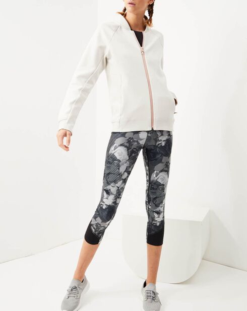 Veste zippée Bombers W Vista Tek blanche