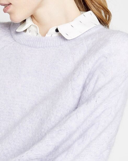 Pull en Laine mélangée Natalia lilas