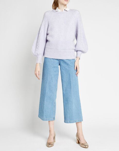 Pull en Laine mélangée Natalia lilas