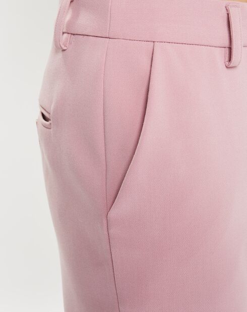 Pantalon à pince Mini violet clair