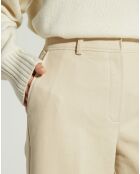 Pantalon large Parc beige