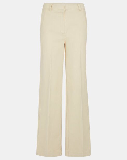 Pantalon large Parc beige