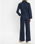 Combinaison saharienne en Coton Altea bleu nuit