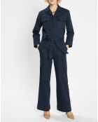 Combinaison saharienne en Coton Altea bleu nuit