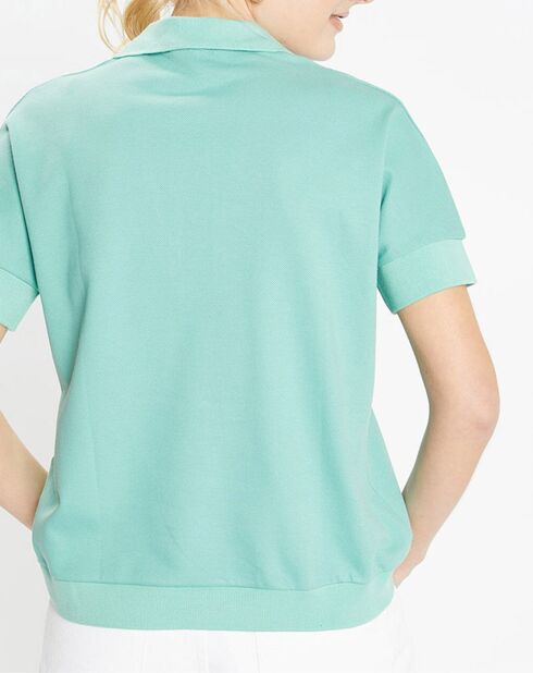 Polo en Coton piqué Ace vert