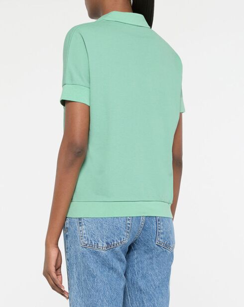 Polo en Coton piqué Ace vert