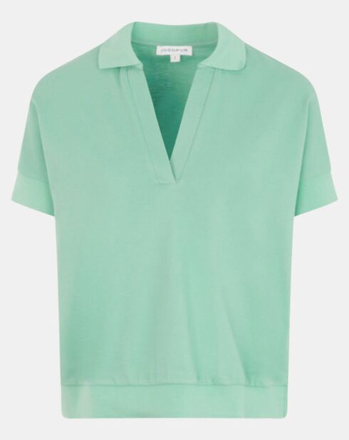 Polo en Coton piqué Ace vert