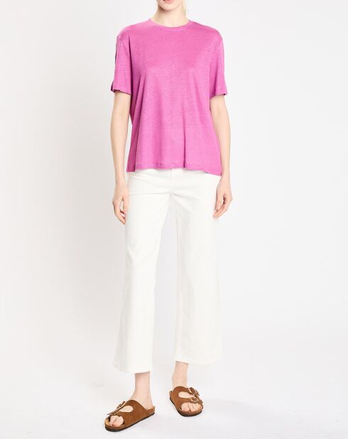 T-Shirt 100% Lin Ariba rose