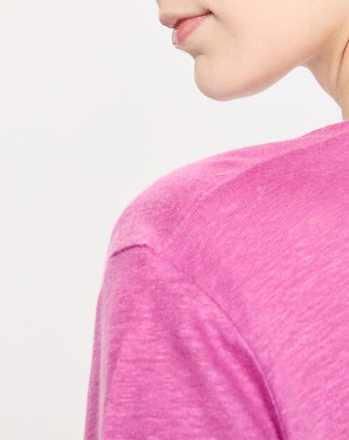 T-Shirt 100% Lin Ariba rose