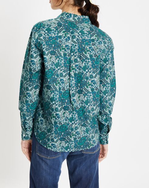 Chemise Atas Liberty verte