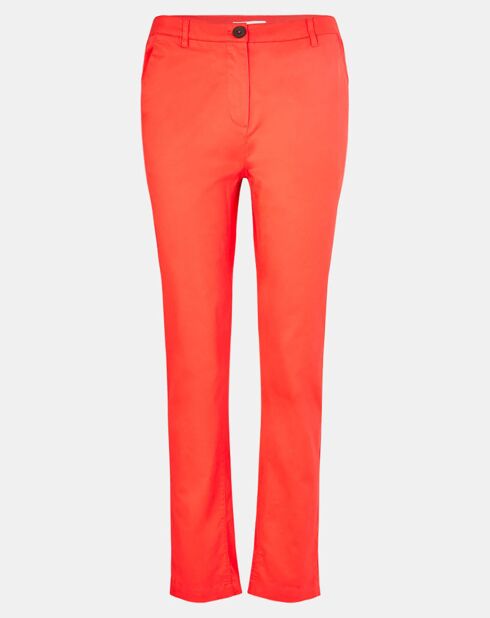 Pantalon Cyrilp chino rouge