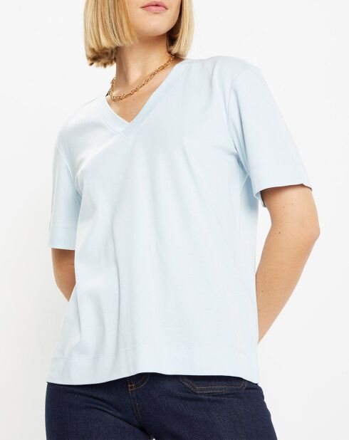 T-shirt Baribo Sky Blue 100% cotone biologico