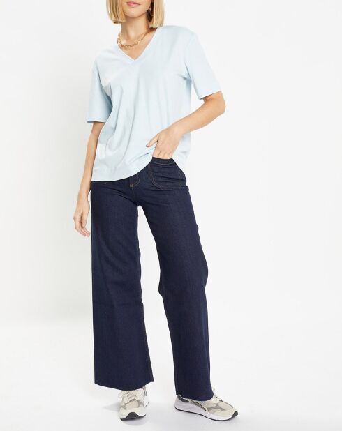 T-shirt Baribo Sky Blue 100% cotone biologico