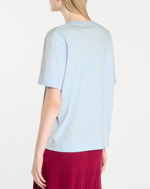 T-shirt Baribo Sky Blue 100% cotone biologico