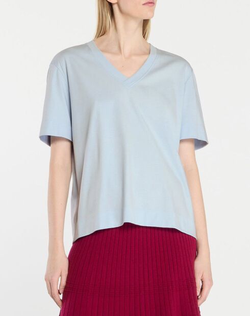 T-shirt Baribo Sky Blue 100% cotone biologico