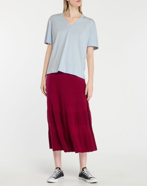 T-shirt Baribo Sky Blue 100% cotone biologico