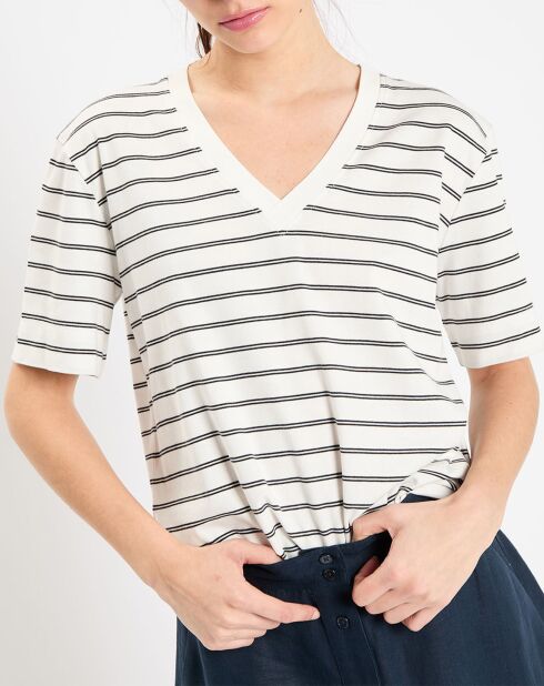 T-Shirt Baribo écru/noir