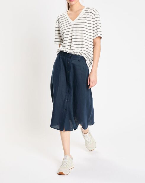 T-Shirt Baribo écru/noir