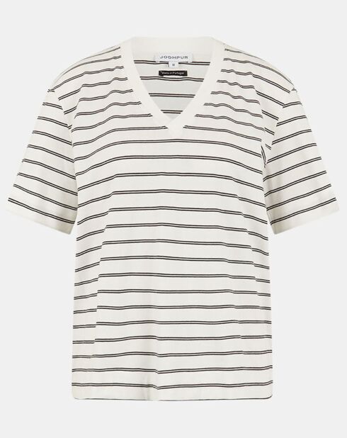 T-Shirt Baribo écru/noir