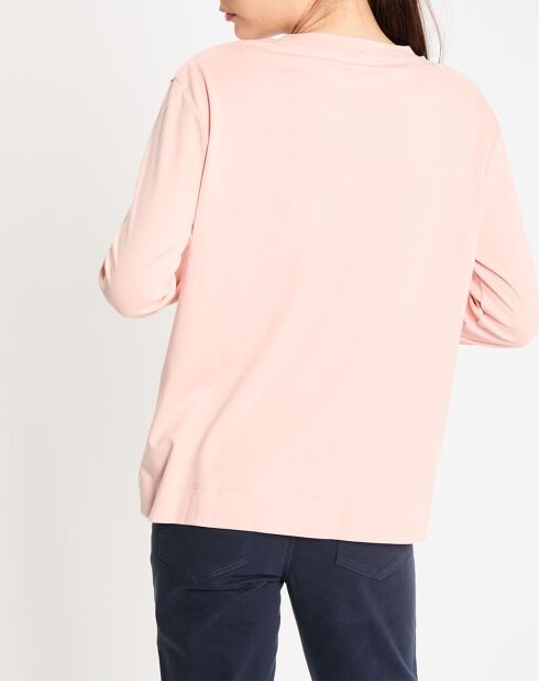 T-Shirt Ayal rose clair