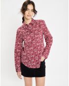 Chemise 100% Coton biologique Blush rouge moyen