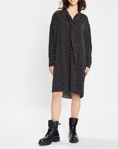 Robe Brama cravate noire