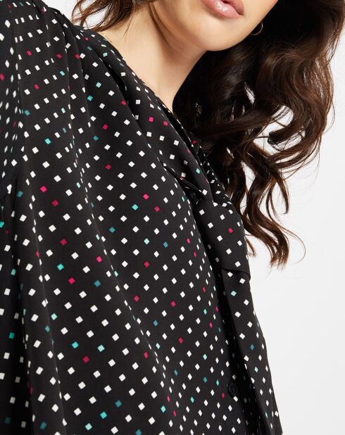 Robe Brama cravate noire