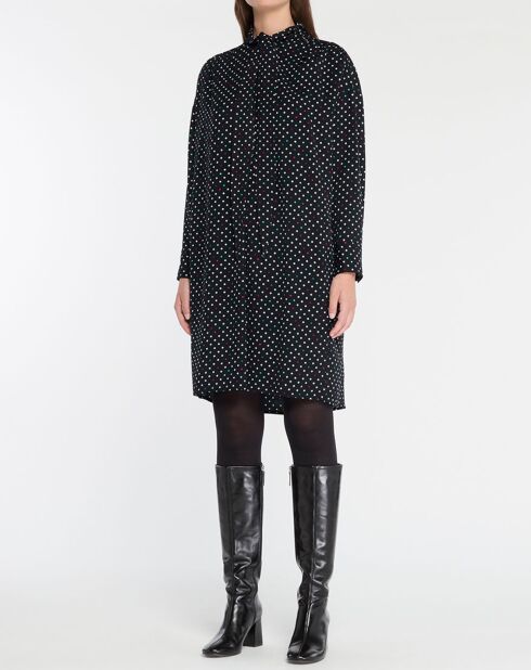 Robe Brama cravate noire