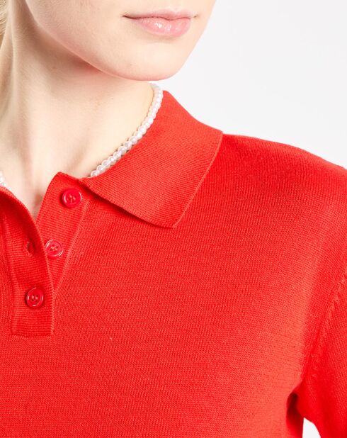 Pull Roky rouge