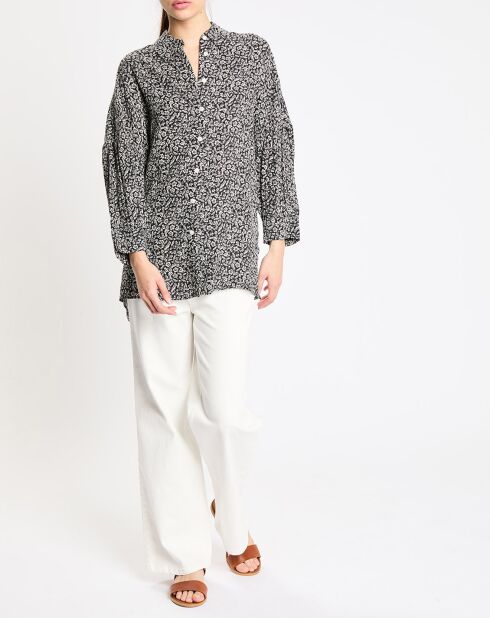 Chemise Rim noir/blanc